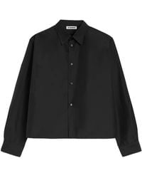 Jil Sander - Cropped Overhemd - Lyst