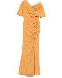 Amsale - Pebbled-Texture Dress - Lyst