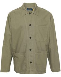 Polo Ralph Lauren - Cotton Shirt Jacket - Lyst