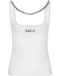 Area - Trägershirt Mit Logo-Schild - Lyst