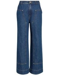 Cinq À Sept - Ryker Panelled Jeans - Lyst