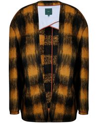 Jejia - Check-Pattern Coat - Lyst