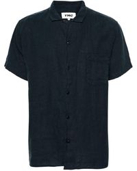 YMC - Malick Short-sleeve Linen Shirt - Lyst