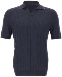 Gran Sasso - Ribbed T-Shirt - Lyst
