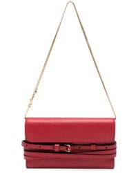 Moschino - Buckle-Detail Chain-Strap Wallet - Lyst