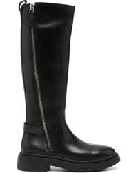 Ash - Botas Negras De Cuero A La Rodilla, Mujer, Talla - Lyst