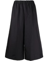 Comme des Garçons - High-Waisted Cropped Culottes - Lyst