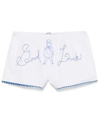 Bode - Lucky Baby Shorts - Lyst