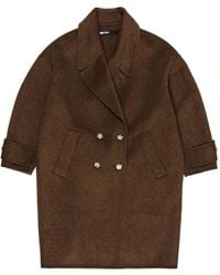 Bimba Y Lola - Abrigo con botones - Lyst