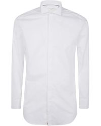 Tintoria Mattei 954 - Spread-Collar Shirt - Lyst