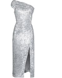 Jonathan Simkhai - Zay Hammered Sequin-Embellished Dress - Lyst