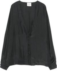 Alysi - Button Long-Sleeve Kimono - Lyst