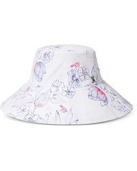 Twinset - Floral-Print Bucket Hat - Lyst