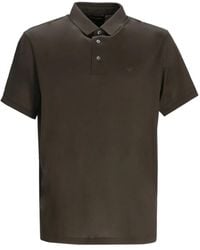 Emporio Armani - Eagle-Logo Polo Shirt - Lyst