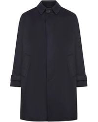 Lardini - Button-Fastening Coat - Lyst