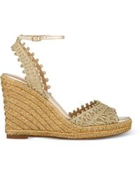 Aquazzura - Rope Trim Wedges - Lyst