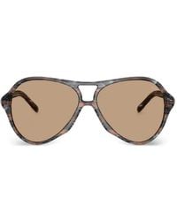 DIESEL - Pilot-Frame Sunglasses - Lyst