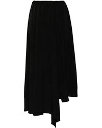 Yohji Yamamoto - アシンメトリー スカート - Lyst