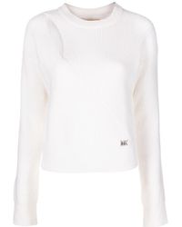 MICHAEL Michael Kors - Pullover mit Cut-Out - Lyst
