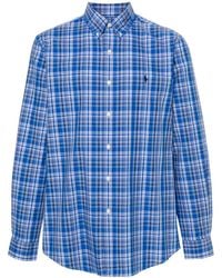 Polo Ralph Lauren - And White Checkered Stretch Cotton Button-down Shirt - Men's - Elastane/cotton - Lyst