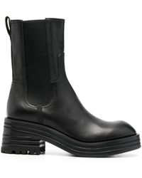 Premiata - Leather 70mm Chelsea Boots - Lyst