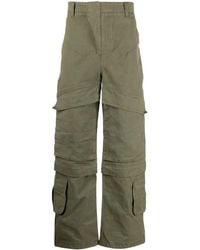 Entire studios - Hard Wide-Leg Cargo Trousers - Lyst