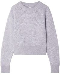 Stella McCartney - Sequin-Embellished Wool-Blend Jumper - Lyst