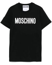 Moschino - Logo-Print T-Shirt - Lyst