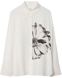 Paul Smith - Daisy Placement Print Shirt - Lyst