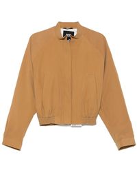 Gcds - Cropped Tailoring Bomber Jacket - Lyst