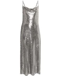 AllSaints - Hadley Sequin-Design Mini Dress - Lyst