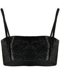 Nue - Charlotte Crystal-Embellished Top - Lyst