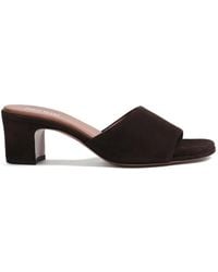 Paris Texas - Ava Block-Heel Mules - Lyst
