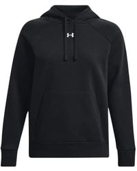 Under Armour - Logo Fleece Hoodie - Lyst