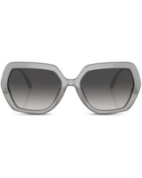 Dolce & Gabbana - Crystal Oversize-frame Sunglasses - Lyst