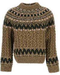 Moncler - Round-Neck Knitwear - Lyst