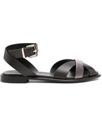 DONNARì - Crisscross-Strap Sandals - Lyst