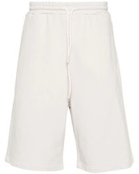 MSGM - Drawstring Track Shorts - Lyst
