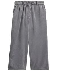 Y-3 - Velvet-Effect Drawstring Trousers - Lyst