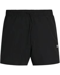 HUGO - Drawstring Swim Shorts - Lyst