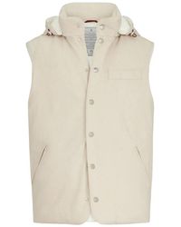 Brunello Cucinelli - Wool Padded Vest - Lyst