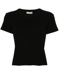 The Mannei - Fein geripptes T-Shirt - Lyst