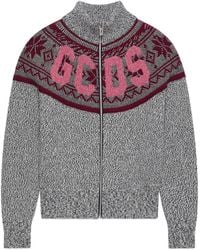 Gcds - Logo-Embellishment Cardigan - Lyst