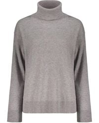 Moorer - Ribbed-Knit Roll-Neck Sweater - Lyst