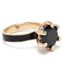 Beatriz Palacios - Ring Met Onyx - Lyst