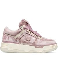 Amiri - Pebbled Ma-1 Leather Sneakers - Lyst