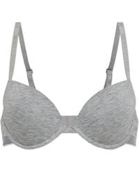 Emporio Armani - Logo-Tape Underwired Bra - Lyst