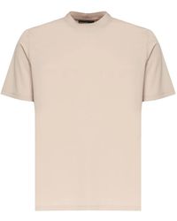 Giuliano Galiano - Round-Neck Short-Sleeves T-Shirt - Lyst