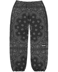 Supreme - Bandana-Print Track Pants - Lyst