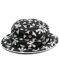 10 Corso Como - Sombrero con estampado floral - Lyst